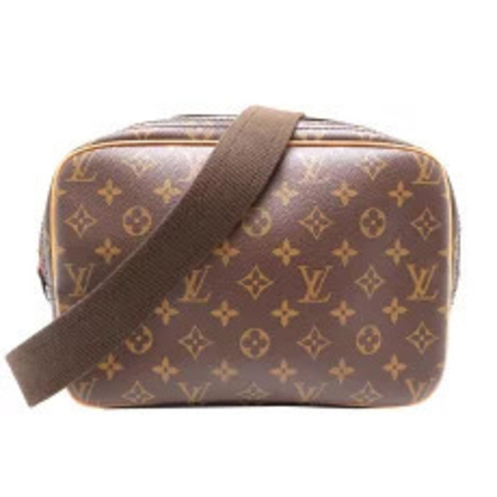 Louis Vuitton Bag Shoulder Monogram Brown Reporter Brown
